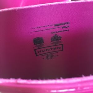 Size 7 Hunter Rainboots